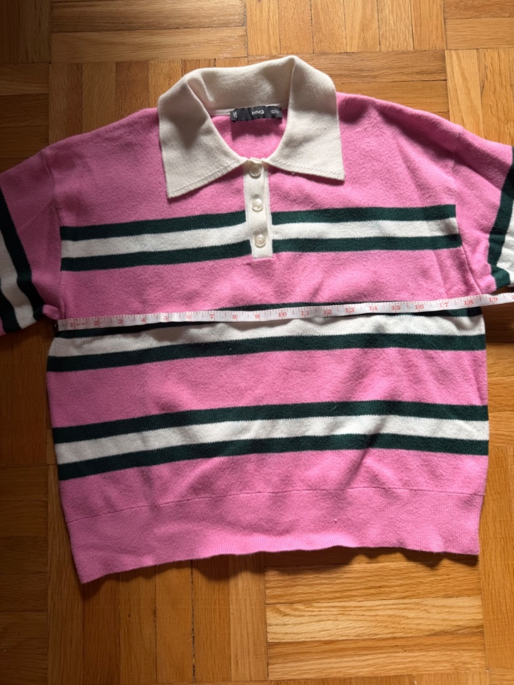 Mango Knit Rugby Sweater - Picture 2 of 6